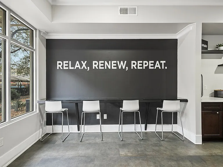 Relax, renew, repeat.