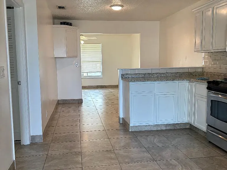 kitchen looking towards living room