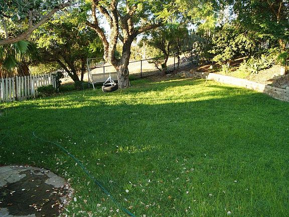 front yard (minus the tire swing)