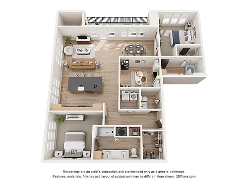 Floor plan D1