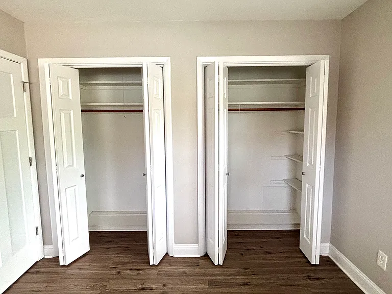 Bedroom 1 Closets