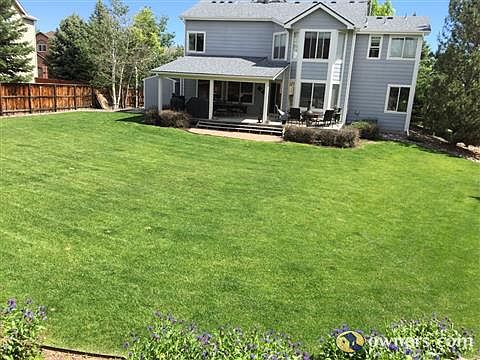 Large lot with professional landscaping