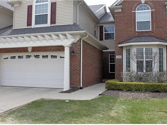 Extensive Brick Front Elevation