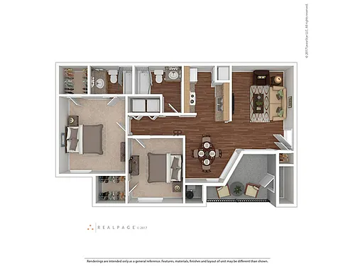 Floor plan The Cottonwood