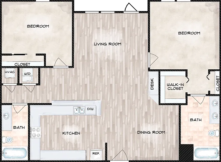 The Derby Floorplan Diagram