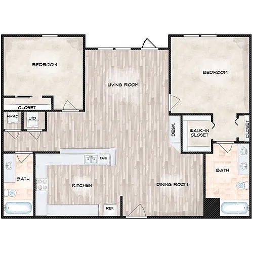 Floor plan The Derby