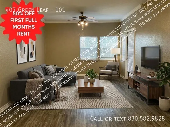 407 Green Leaf Unit 101, Horseshoe Bay, TX 78657