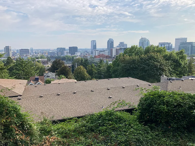 View from private porch