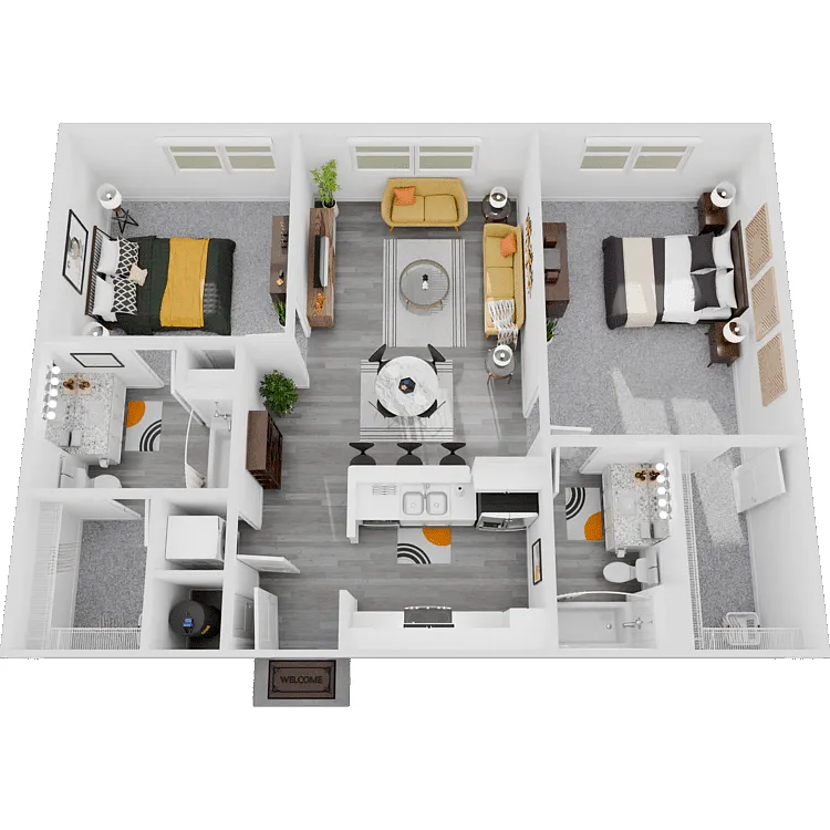 Floor plan B4