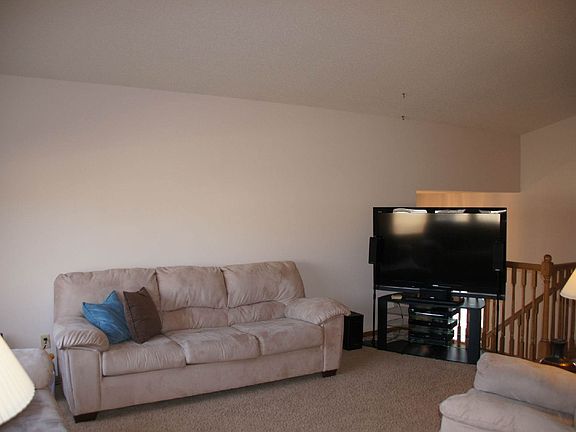 Vaulted ceilings and open floor plan
