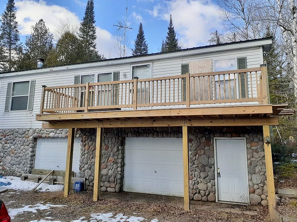 Front door and garage door