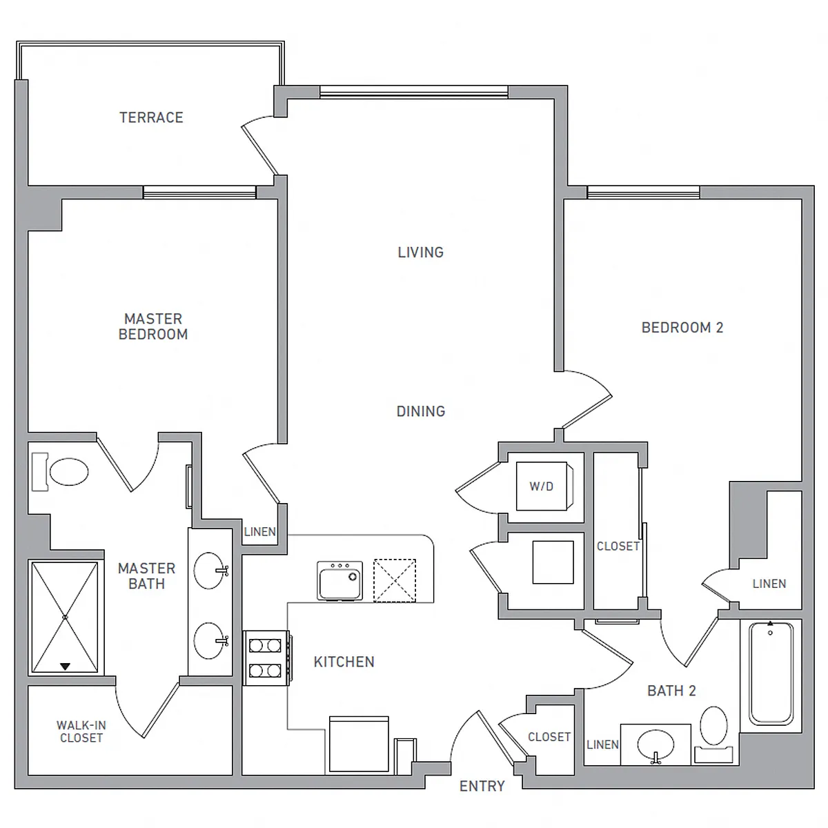 Floor plan B3B