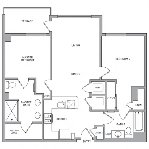 Floor plan B3B