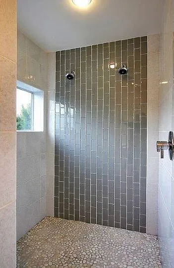 Master shower