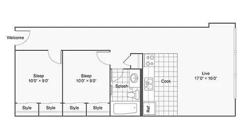 Floor plan 2O