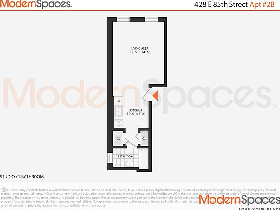 2nd image of 428 E 85th St APT 2B