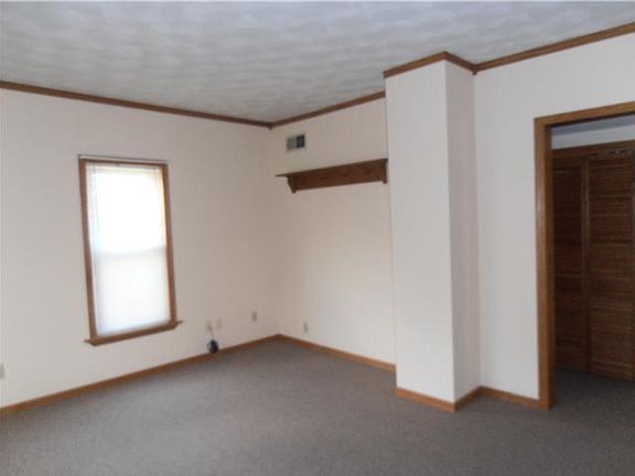 Living room before new flooring
