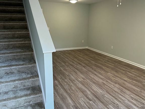 View from front door into Living Room / Dining Room