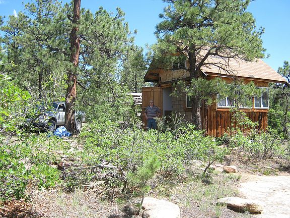Hunting cabin.
