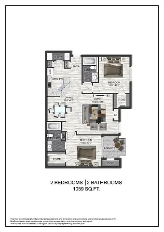 Floor plan B1