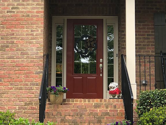 Welcoming front porch