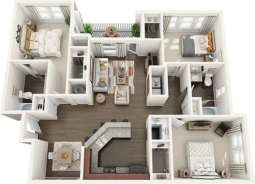 Floor plan The Dove
