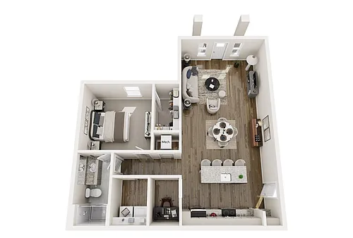 Floor plan 1B