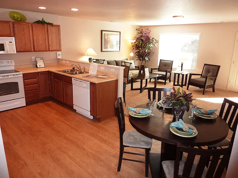 Kitchen and Family Room
