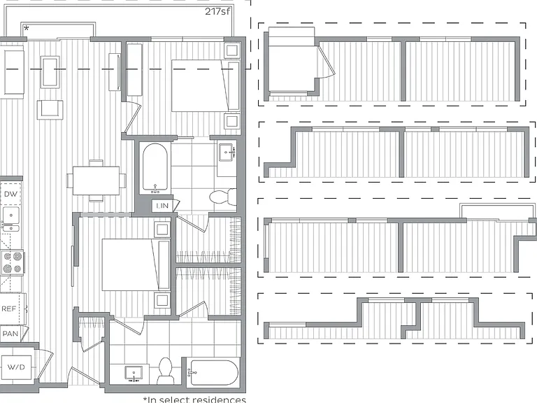 2 Bed / 2 Bath 2 Bed / 2 Bath