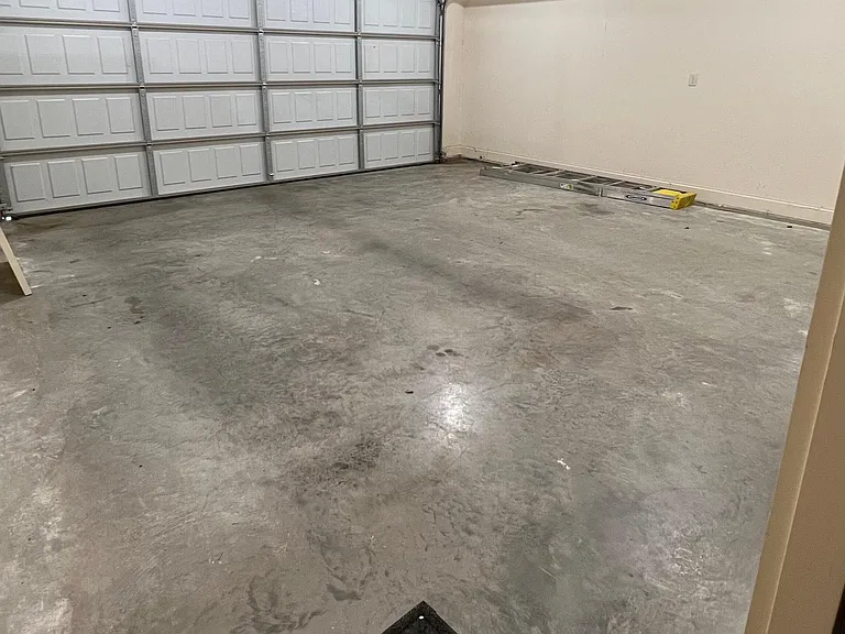 Two car garage.