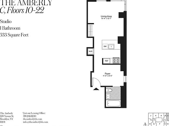 2nd image of 120 Nassau St APT 22C