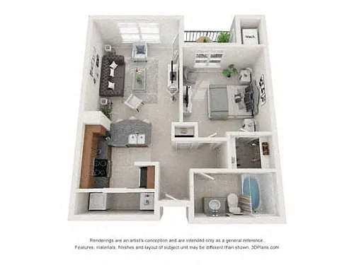 Floor plan A1 Renovated