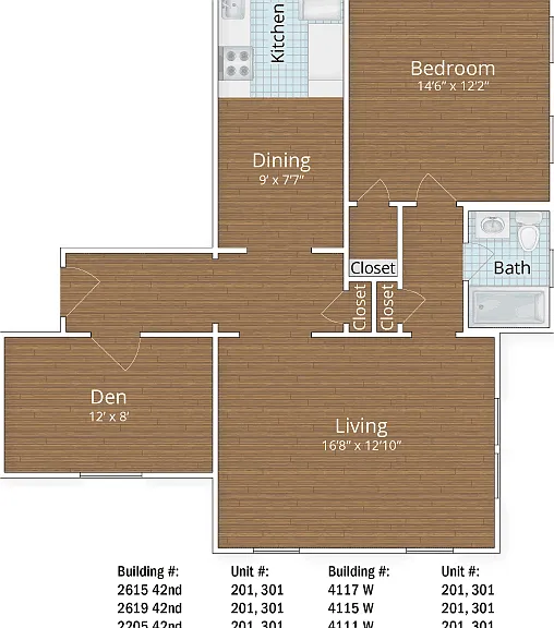 Park Crest Apartments — Photo 102
