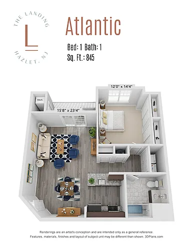 Floor plan Atlantic