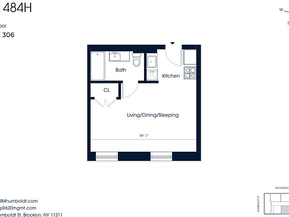 2nd image of 484 Humboldt St APT 306