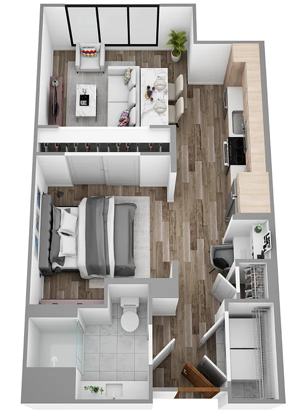 Floor plan B