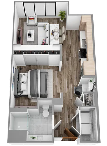 Floor plan B