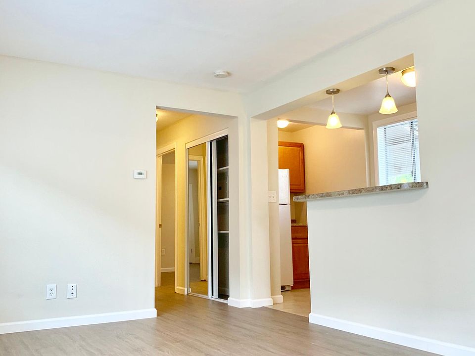 Living room, new flooring throughout