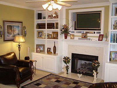 Greatroom with Fireplace and Built-ins
