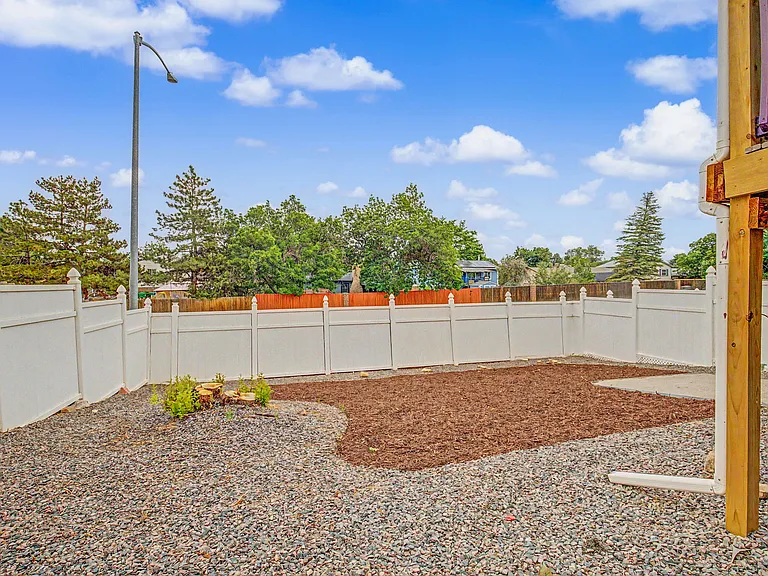 Low-maintenance backyard