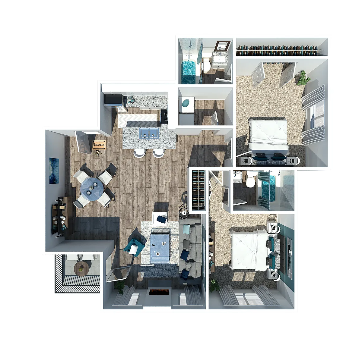 Floor plan The Poplar