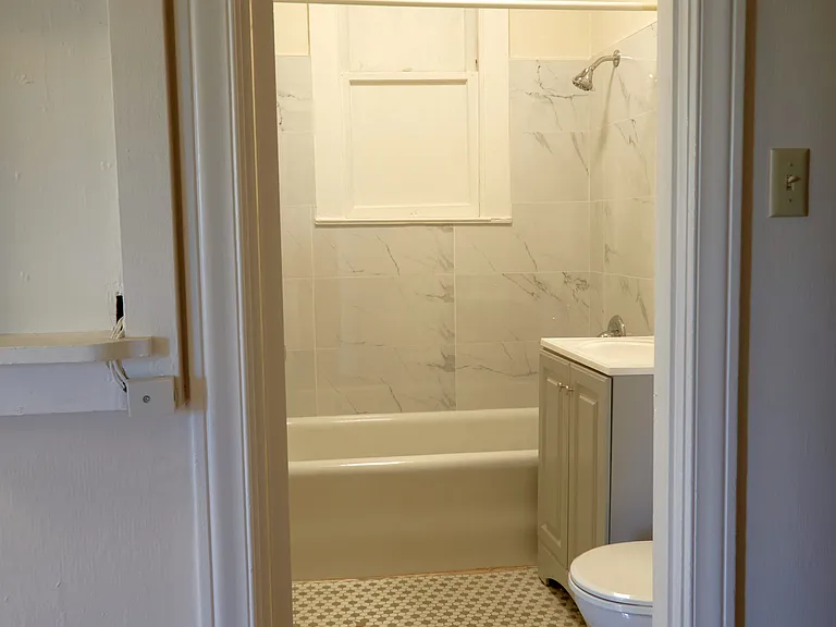 Newly remodeled bathroom