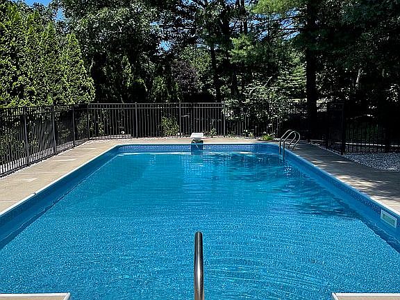 Pool in summer