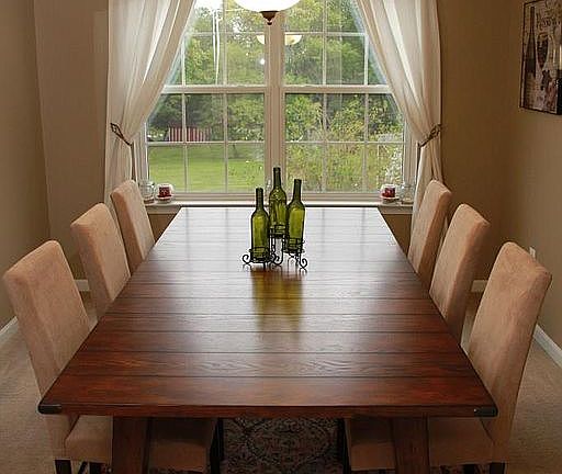 Large formal dining room