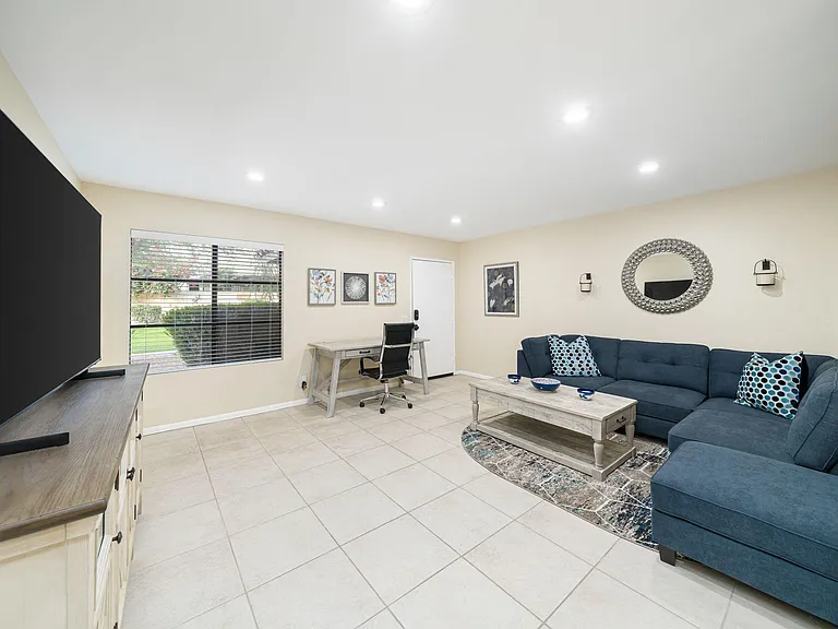 Living room area.