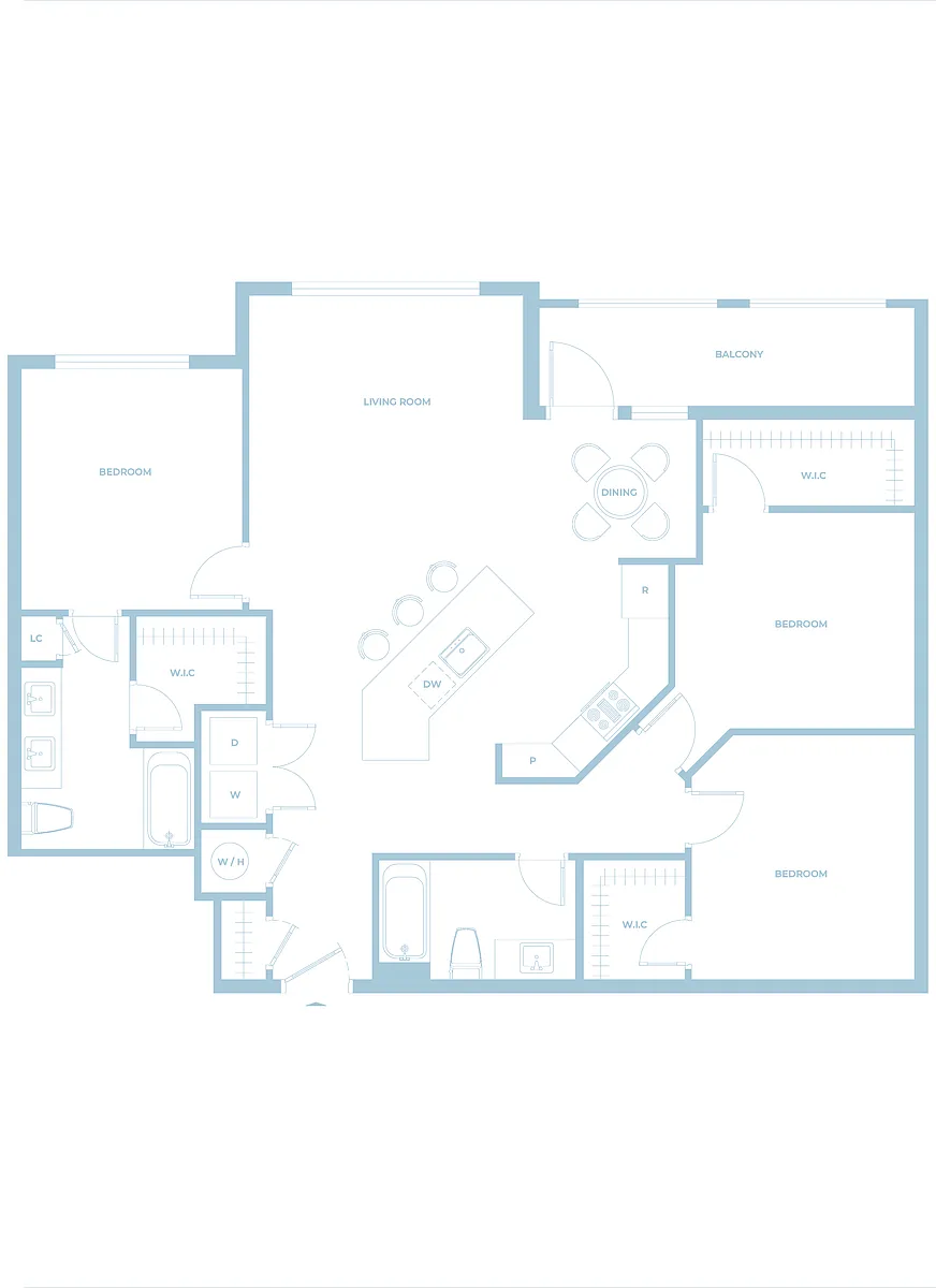 Floor plan The Liora