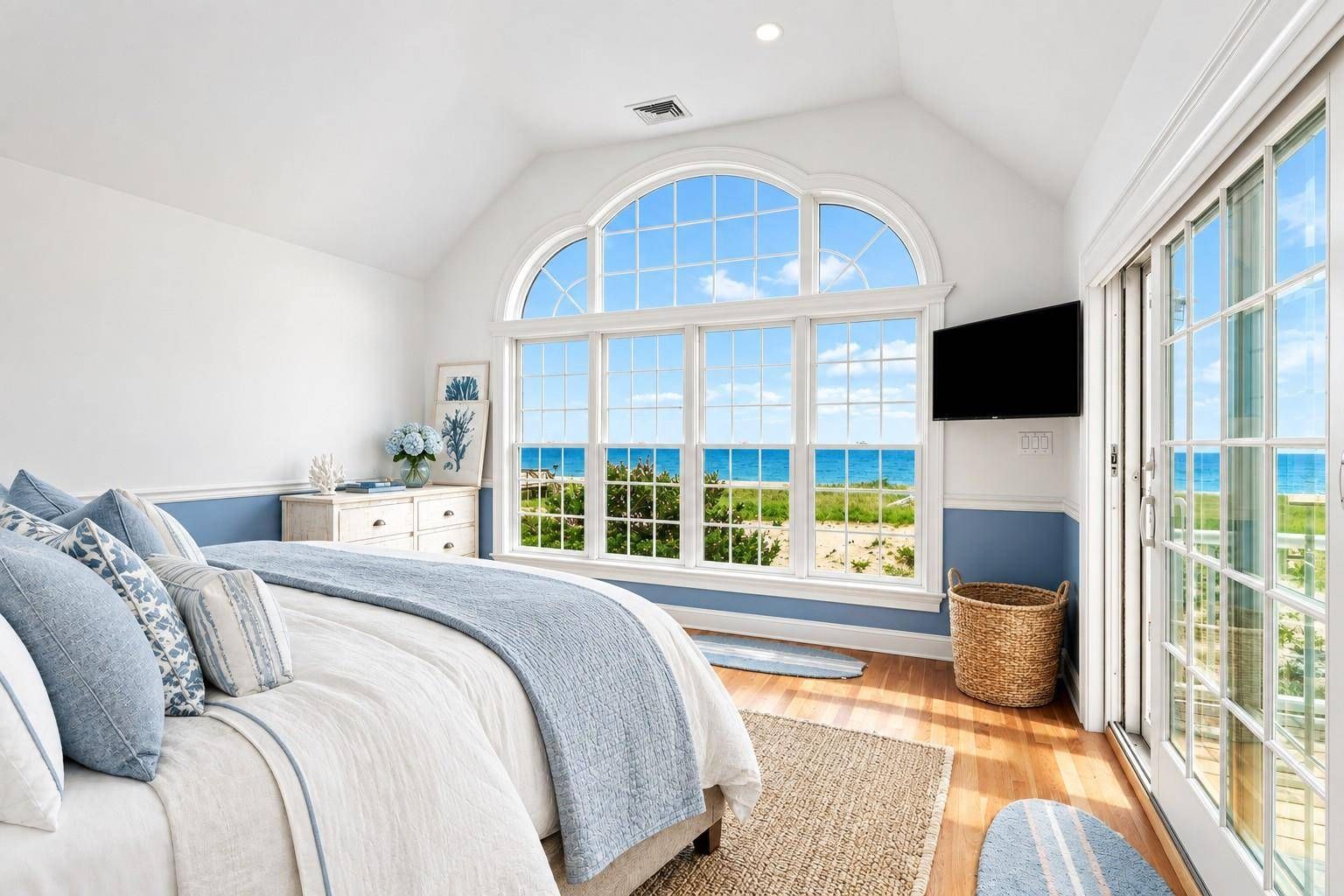  Private primary suite with stunning Ocean views and private Balcony