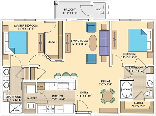 Floor plan Solstice