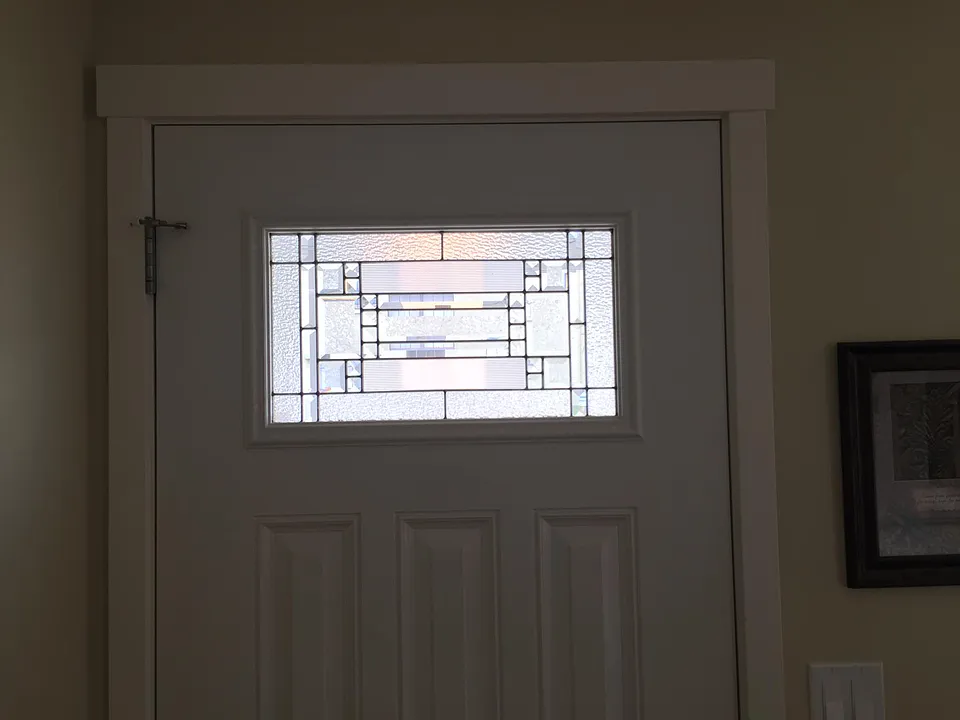 Front door.