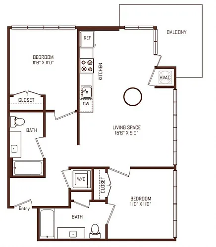 Floor plan C2SHR